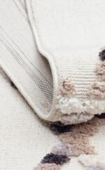 TERAZZO TRZ 04 WHITE BEIGE Hav Toz Vermez Yumuşak Dokulu Etnik Örgü Desenlere Sahip Modern İskindinav Halı - Görsel 7