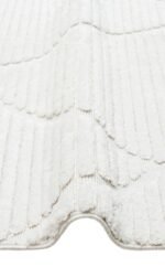 TERAZZO TRZ 07 WHITE Hav Toz Vermez Yumuşak Dokulu Etnik Örgü Desenlere Sahip Modern İskindinav Halı - Görsel 2