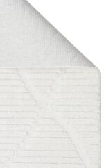 TERAZZO TRZ 07 WHITE Hav Toz Vermez Yumuşak Dokulu Etnik Örgü Desenlere Sahip Modern İskindinav Halı - Görsel 6