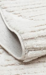 TERAZZO TRZ 08 WHITE Hav Toz Vermez Yumuşak Dokulu Etnik Örgü Desenlere Sahip Modern İskindinav Halı - Görsel 3