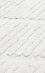 TERAZZO TRZ 08 WHITE Hav Toz Vermez Yumuşak Dokulu Etnik Örgü Desenlere Sahip Modern İskindinav Halı - Görsel 4