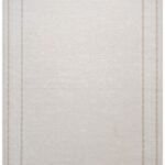 Woolly 4129 Krem Akrilik Viskon Yumuşak Dokulu Modern Halı