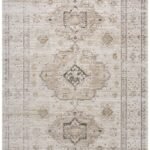 Woolly 4131 Krem Akrilik Viskon Yumuşak Dokulu Modern Halı