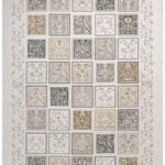 Woolly 4145 Krem Akrilik Viskon Yumuşak Dokulu Modern Halı