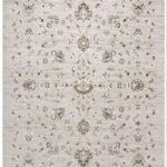 Woolly 4146 Krem Akrilik Viskon Yumuşak Dokulu Modern Halı