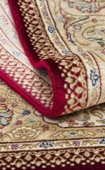 ISFAHAN SECCADE ISF SCD 02 RED Klasik Desenli Yüksek Kalite Sık Dokuma Seccade - Görsel 2